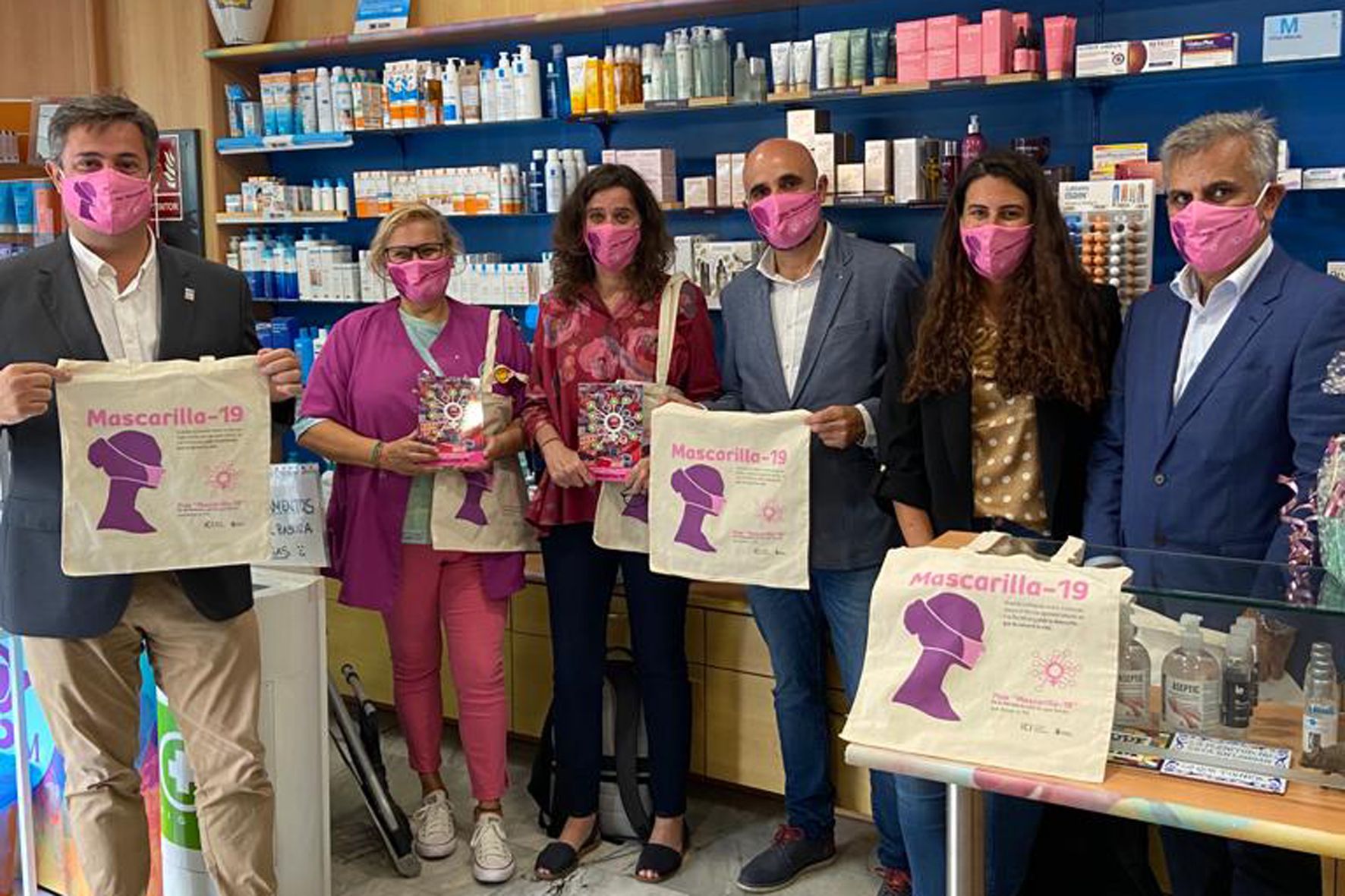 El ICI y el colegio profesional de farmacia de Tenerife relanzan "Mascarilla-19" en El Hierro