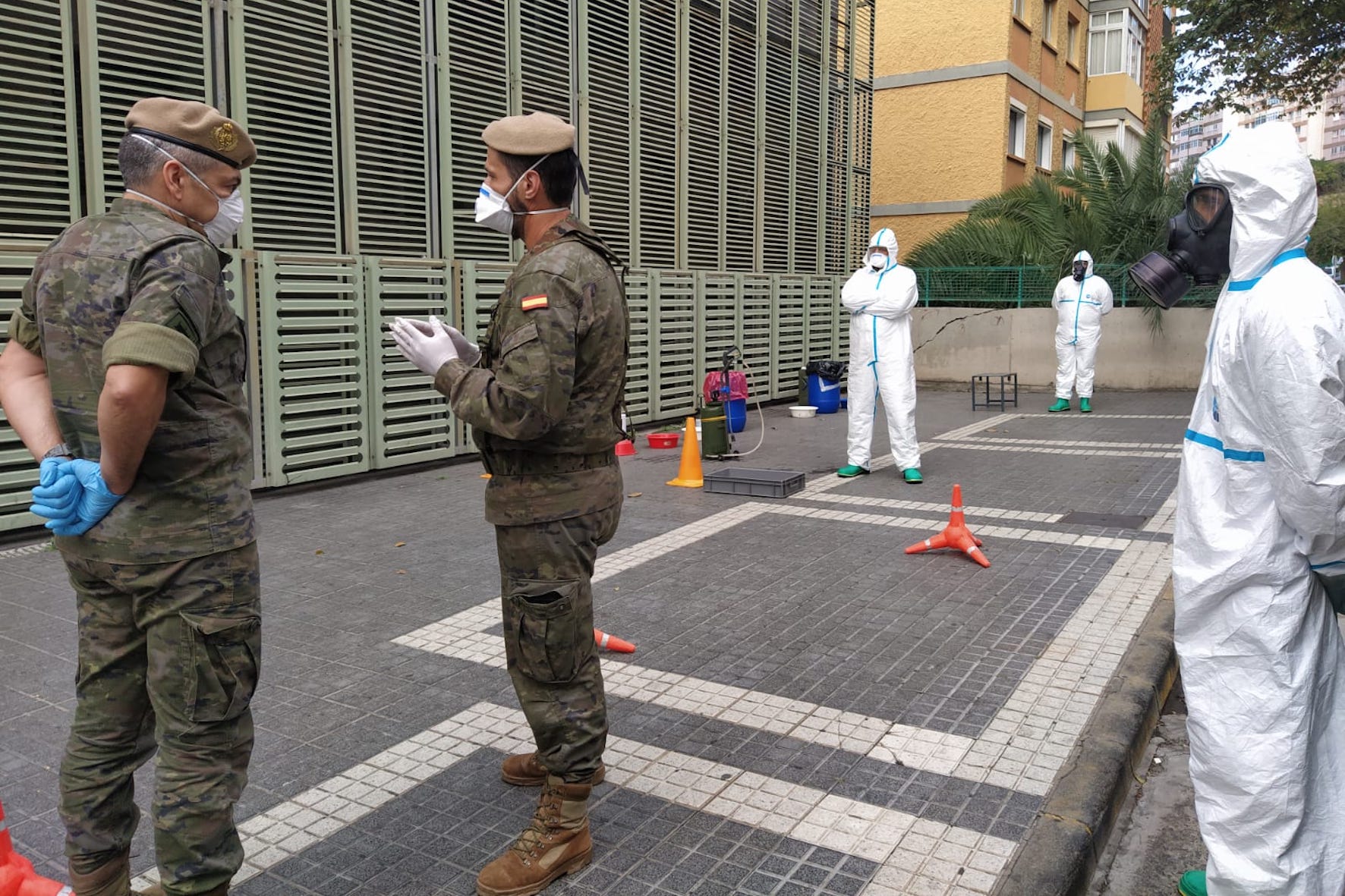 El Ejército despliega efectivos en El Hierro para apoyar en las labores de lucha contra el coronavirus