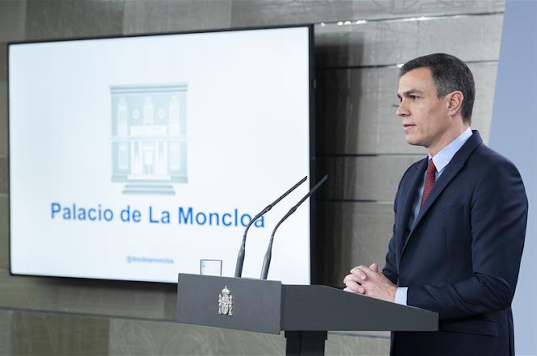 El Gobierno declara el estado de alarma para la gestión de la situación de crisis sanitaria ocasionada por el COVID-19