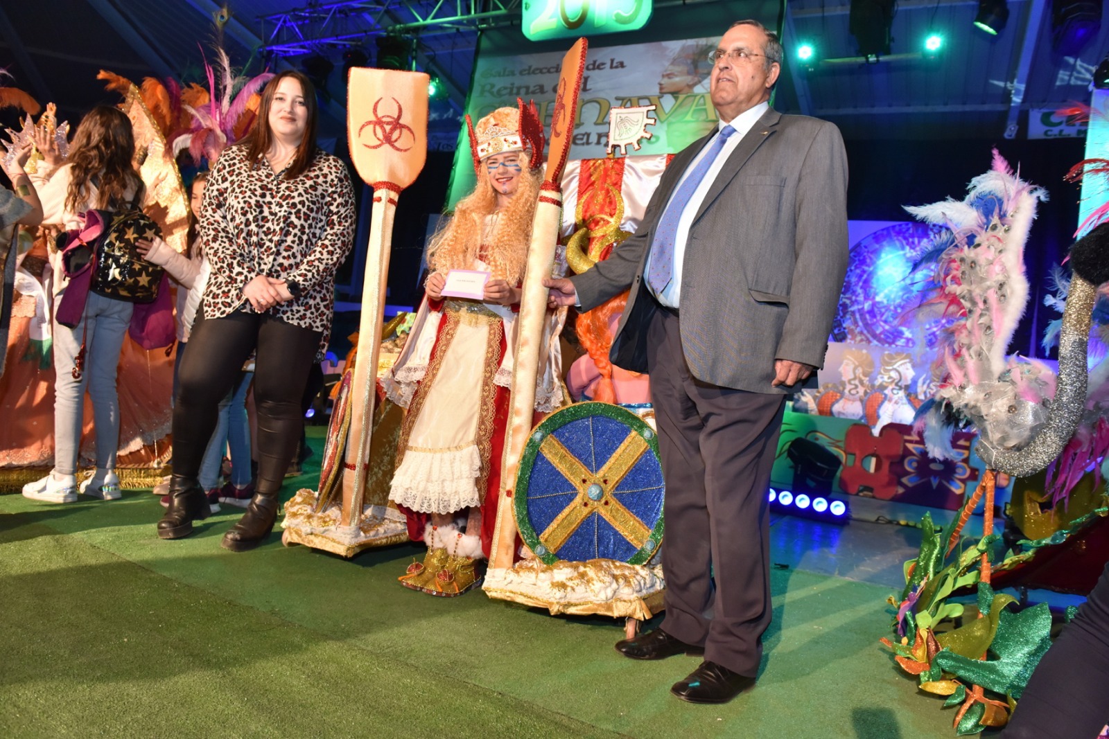 Linea Ludwing, de 11 años, Reina del Carnaval de El Pinar 2019