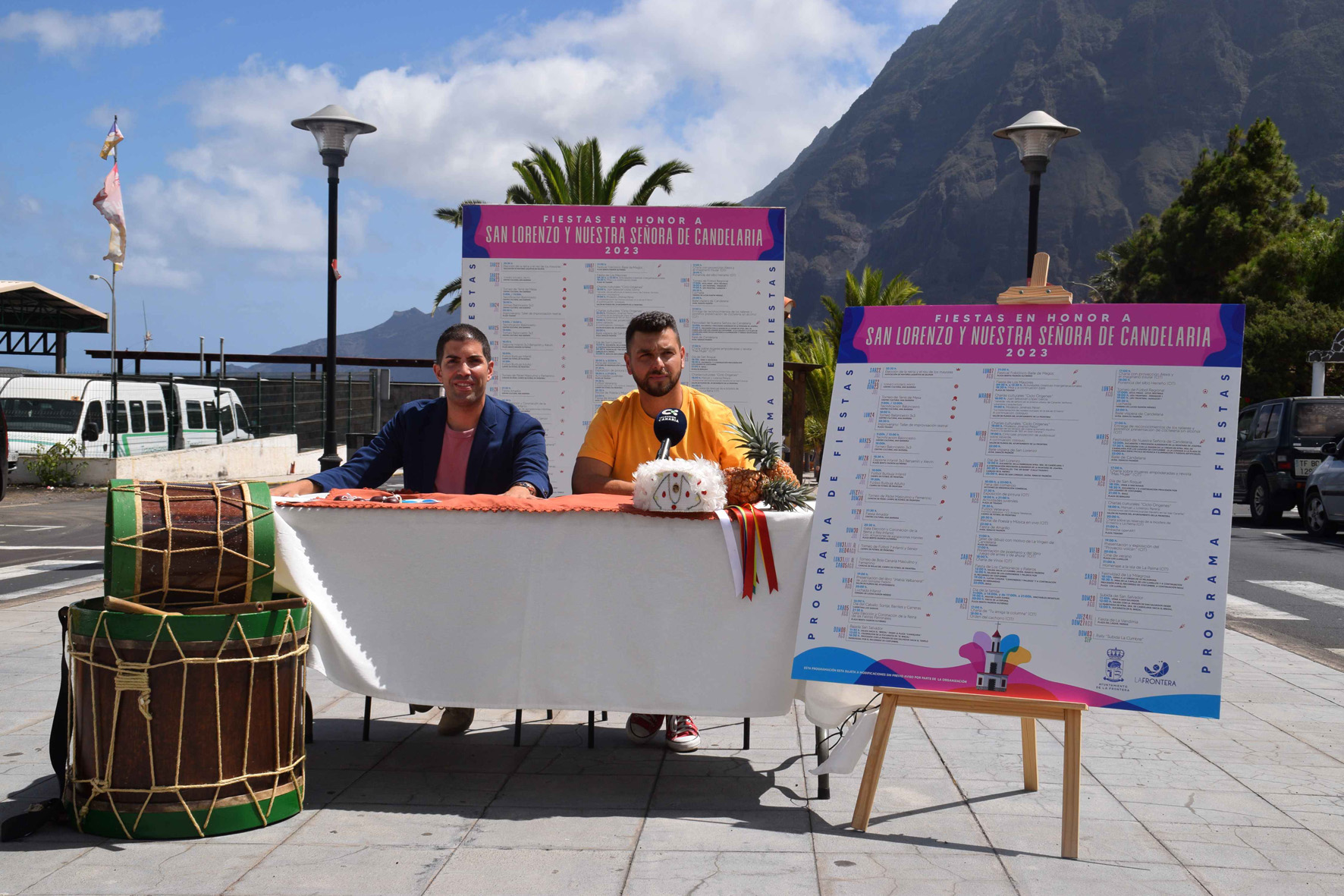 La Frontera presenta su programa de fiestas en honor a San Lorenzo y Nuestra Señora de Candelaria