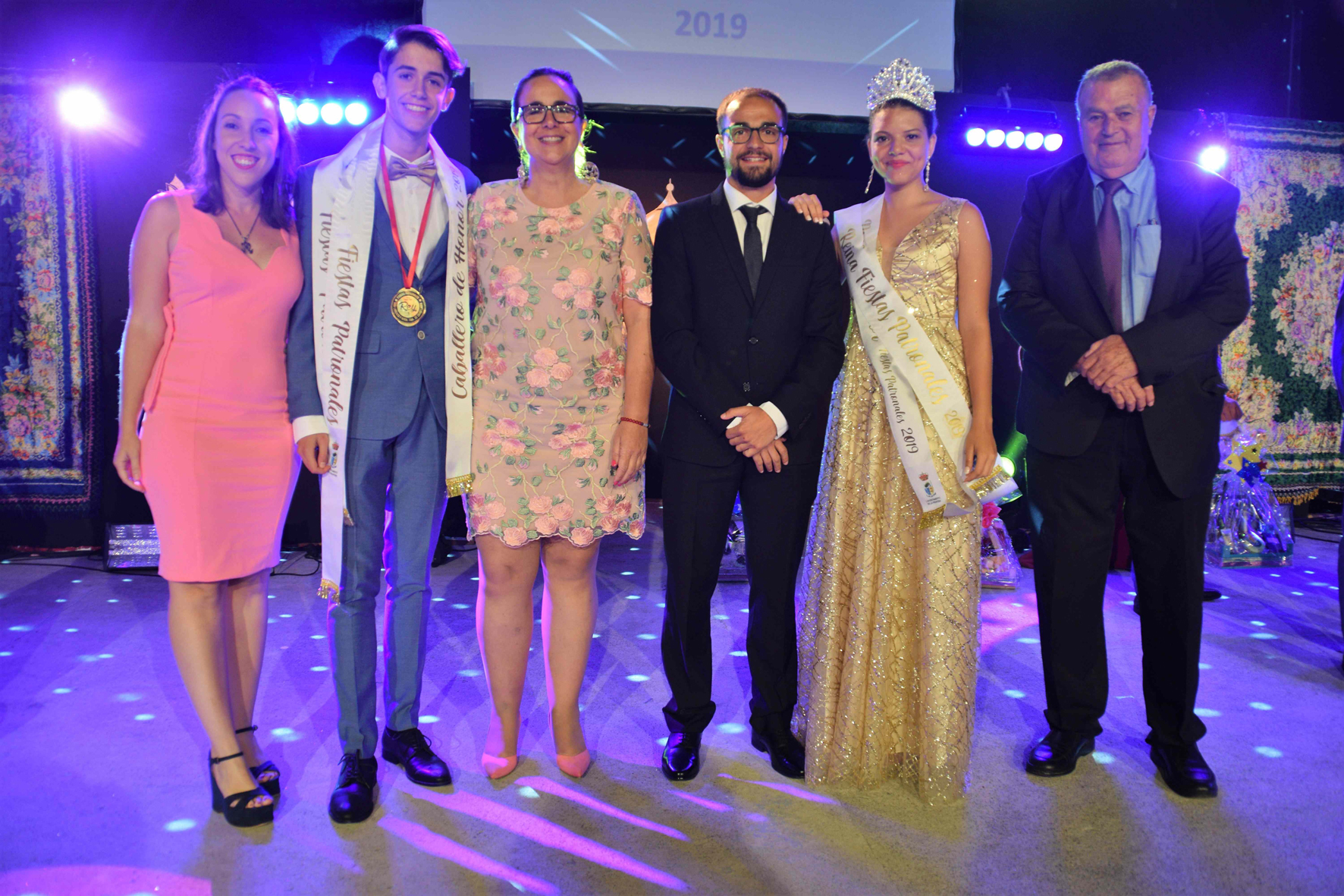 Carla Sevilla Loran y Jardani González Zamora, reyes de las Fiestas Patronales de La Frontera 2019